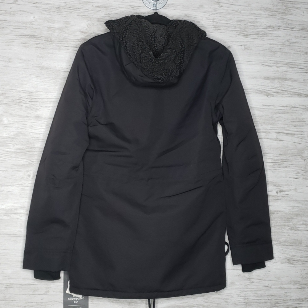 Ride Snowboarding Baker Parka Jacket Mens S Black - Picture 4 of 4